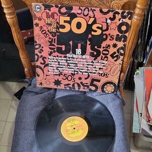 50's Music Hits Vinyl Record 1977